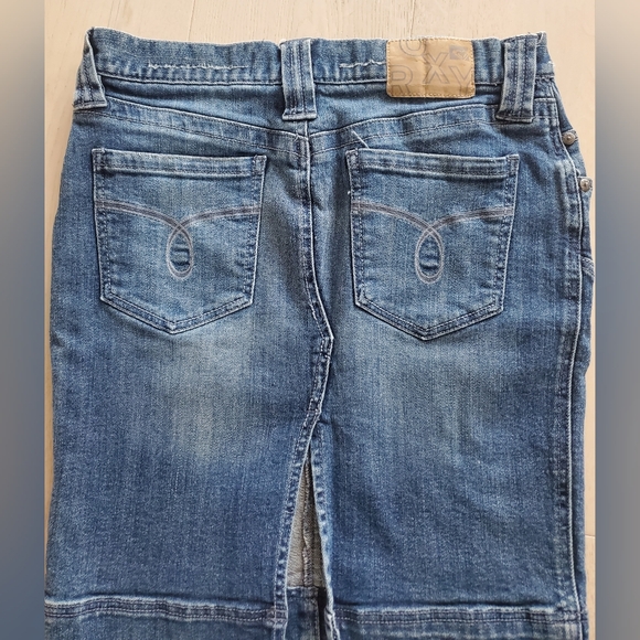 Roxy Jean skirt ladies sz. 7 - Picture 7 of 7